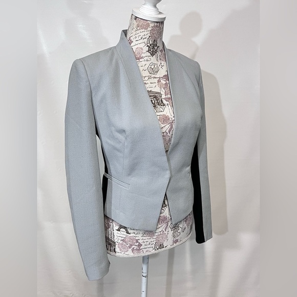 RACHEL‎ ROY Gray and black crop blazer size 4 - Picture 8 of 12